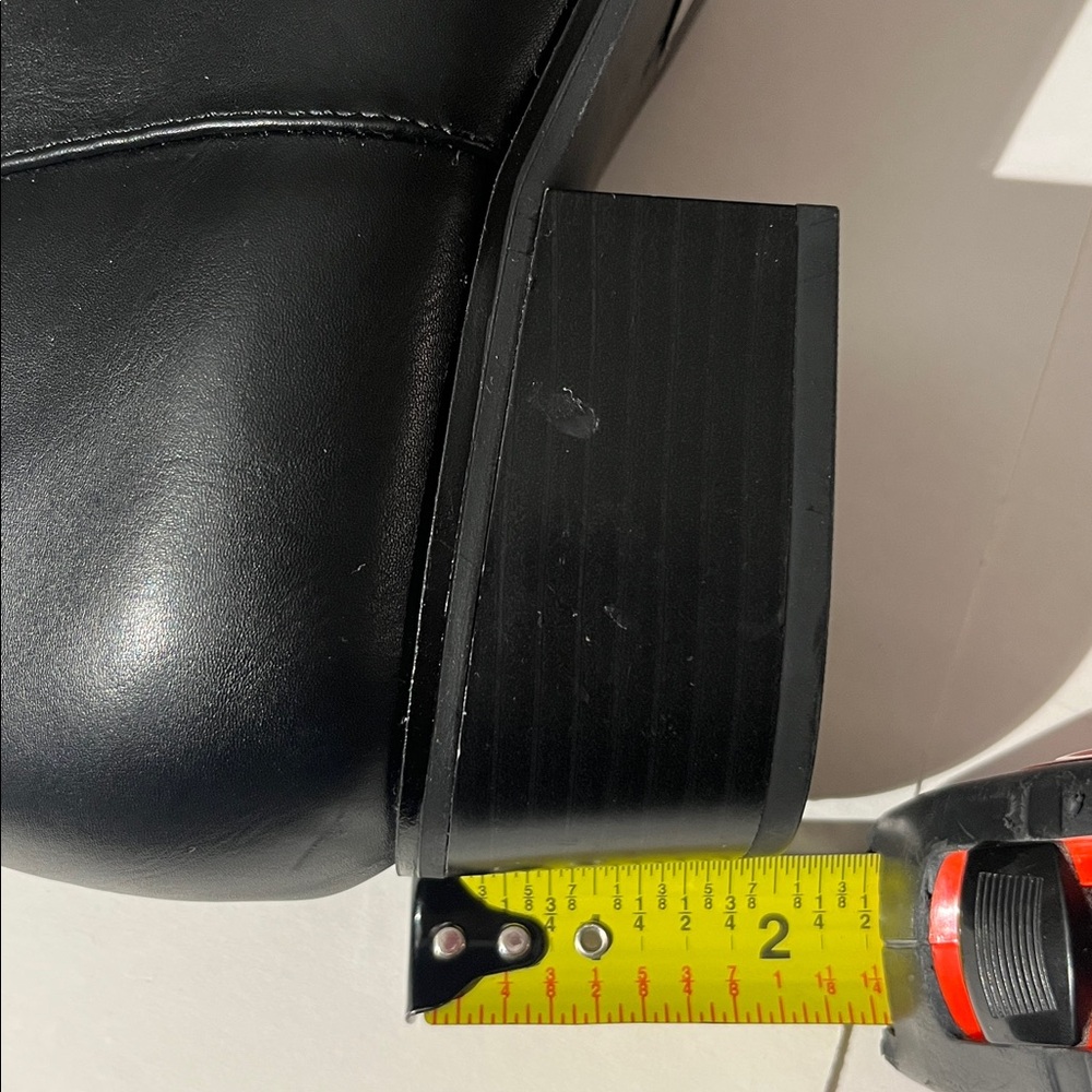 Lane Bryant Black Ankle Booties Boots Shoes Side Zipper sz 12W NEW Vegan Leather - Picture 9 of 10